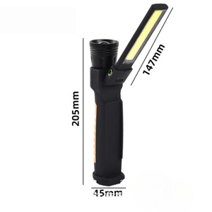 Multi Function Outdoor Flashlight 205mm Rechargeable <b>Led</b> <b>Work</b> <b>Light</b> With Magnet And Type C Charging - Product Image 1