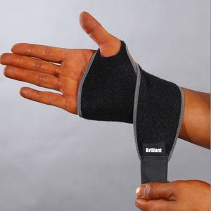 Brilliant Medical Sangle de maintien pour la main et le poignet, pour la gymnastique, les activités de plein air, l'haltérophilie et l'entraînement en salle de sport, avec logo personnalisé - Product Image 1