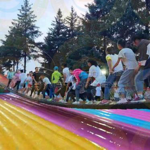 Basso investimento pazzo attrezzature di intrattenimento per adulti e per bambini gioco attraente fiera parco gioco <span class=keywords><strong>giostre</strong></span> oscillare ponte - Product Image 3