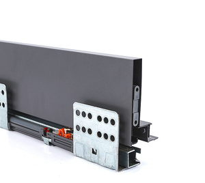 Mềm đóng cửa kim loại Hộp ngăn kéo trượt thanh Lịch Đường Sắt hộp mỏng - Product Image 4