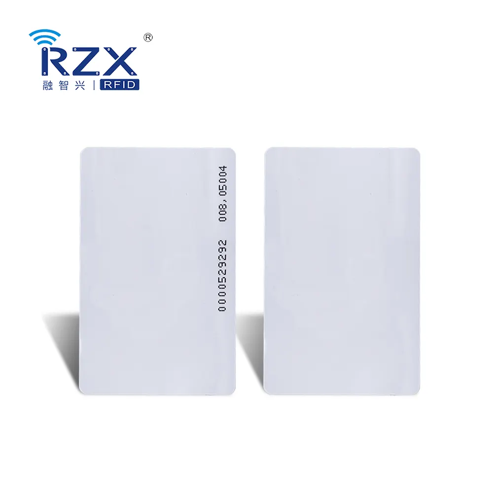 Access Control Card Wholesale Stock Access Control Card Contactless Proximity TK4100 EM4305 T5577 Rfid Chip Pvc Smart Blank Card