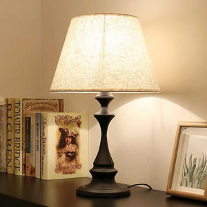 European Style Luxury Bedroom Table <b>Lamp</b> with American <b>Touch</b> Modern Nordic Ins Girl Creative Minimalist for Master Bedroom - Product Image 2