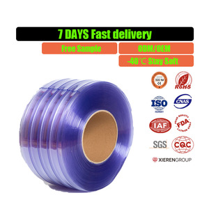Tenda A Strisce PVC Trasparente - 1.05x2.5m, Per Celle Frigorifere, Magazzini