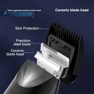 Perfect Hot Sale Waterproof Electric Groin Trimmer For Men Cordless Skin Safe Body Grooming Shaver