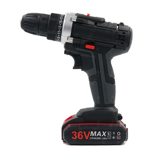 Cisivis 무선 리튬 이온 드릴 다기능 브러시 임팩트 드릴 전동 드라이버 21V 2.5Ah 배터리 2kg 1 년 - Product Image 1