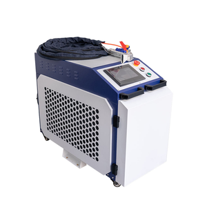 เครื่องทำความสะอาดไฟเบอร์เลเซอร์พัลส์ 1500W สำหรับซ่อมแซมอะลูมิเนียม กำจัดสนิม ท่อ แบบพกพา 4-in-1 กำลังไฟ 1500w 2000w เครื่องกำจัดสนิมแบบมือถือ - Product Image 4