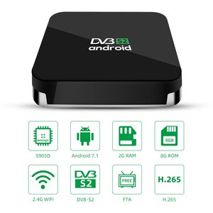 Ota actualización de Firmware 1Gb 8Gb Aire Libre Ultra HD <span class=keywords><strong>4K</strong></span> Android Dvb S2 receptor de satélite híbrido Ott caja de Tv - Product Image 4