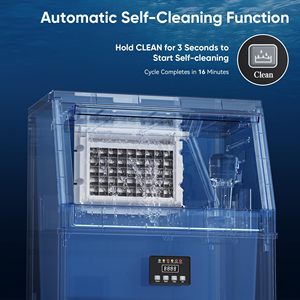 Nouvelle machine à glaçons en blocs <span class=keywords><strong>Frigidaire</strong></span> pour comptoir, idéale pour les supermarchés, à moteur, économe en énergie, usage commercial, 40 kg - Product Image 5