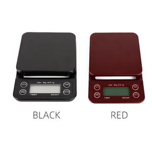 Balance à <span class=keywords><strong>café</strong></span> électronique numérique 3kg/0.1g Balance à plate-forme électronique avec fonction de minuterie pour la cuisson du <span class=keywords><strong>café</strong></span> Balance - Product Image 6