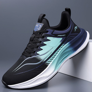 <b>Men</b> Running <b>Shoes</b> Synthetic Upper EVA Midsole Rubber Outsole Autumn Fashion <b>Lightweight</b> Breathable - Product Image 3