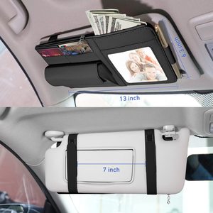 Organizador de Visera para Auto y Camioneta, de Cuero, Impermeable, Personalizado de Fábrica - Product Image 4