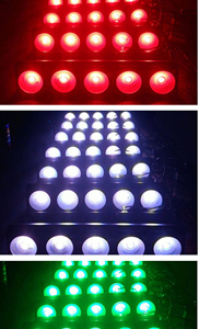 Lumière de scène LED matricielle RGB 3 en 1 à 5 têtes, intérieure/extérieure, effet DMX, lampe pour bar, club, spectacle, installation de projet - Product Image 5