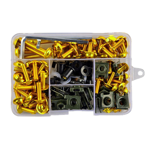Kit de boulons de carénage de moto vis de carrosserie écrou adapté pour Honda CBR600RR CBR900RR CBR929RR CBR1000RR CBR 600RR 900RR <span class=keywords><strong>929RR</strong></span> outils de diagnostic - Product Image 2