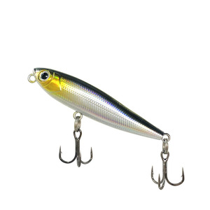 Topwater <span class=keywords><strong>leurre</strong></span> en plastique dur 3.2g 60mm Topwater Spook poisson-chat cliquetis <span class=keywords><strong>ligne</strong></span> flotteur <span class=keywords><strong>leurre</strong></span> crayon leurres avec crochets solides pour la pêche - Product Image 5
