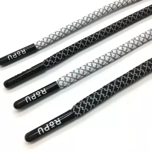 Lacci per Scarpe di Alta Qualità con Logo Personalizzato, Puntali in Ottone 4*23mm, Opzioni Multicolore per Calzature - Product Image 1