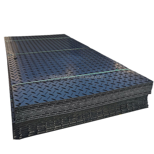 Coussinets de protection routière <span class=keywords><strong>en</strong></span> <span class=keywords><strong>plastique</strong></span> PE robuste de 5mm à coupe personnalisée Feuilles de <span class=keywords><strong>plastique</strong></span> de chantier résistantes à la chaleur pour utilisation à la machine - Product Image 1