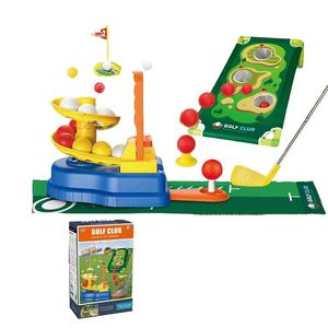 Juguete interior al aire libre Cornhole y Stick <span class=keywords><strong>Golf</strong></span> Chipping Mat Stand Bag Productos de entrenamiento Lanzador <span class=keywords><strong>Golf</strong></span> Putters Ball Arm Rack Target - Product Image 2