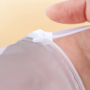 مخصص ماتي متجمد القابلة للتحلل البلاستيك التعبئة والتغليف أكياس بسحاب t قميص ملابس البريدي قفل أكياس الملابس مع شعار - Product Image 5