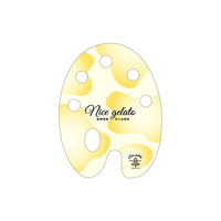 Barquette en papier pour crème glacée, Palette à crème glacée, Cornet de crème glacée jetable, Manchon en papier anti-goutte pour cornet croustillant