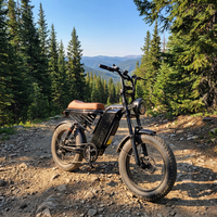 Vélo électrique intelligent tout-terrain de montagne, vitesse de 43 km/h, adapté à tous les terrains, autonomie longue durée.