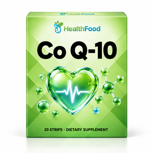 Etiqueta Personalizada ODM COQ10 Tiras Orales Suplemento Dietético Promueve la Salud del Corazón y Apoya la Función del Metabolismo Energético - Product Image 1
