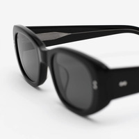Sifier Lunettes de soleil de luxe noires carrées vintage Classiques élégants de haute qualité avec logo personnalisé pour la vente en gros