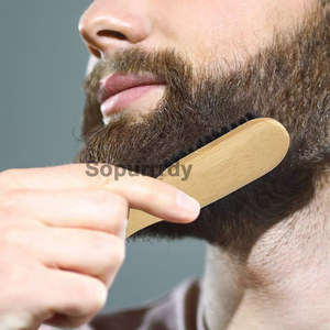 Cepillo de Pelo Ergonómico Reforzado con Logotipo Personalizado, Portátil, Unisex, de Bambú con Cerdas de Jabalí, Herramienta de Peluquería, Cepillo de Baño - Product Image 4