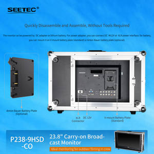 SEETEC P238-9HSD-CO moniteur de diffusion embarqué de 23.8 pouces IPS FHD 1920x1080 | Direct usine OEM | Entrées HDMI 3G-SDI 4K - Product Image 4