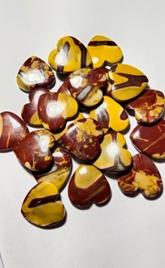 มูไคต์ แจสเปอร์ รูปหัวใจ คุณภาพดีที่สุด สำหรับทำเครื่องประดับสร้อยคอ ราคาขายส่ง - Product Image 6