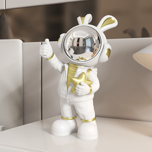 Elegante y Adorable Figura <span class=keywords><strong>de</strong></span> Astronauta <span class=keywords><strong>de</strong></span> Resina, Adorno <span class=keywords><strong>de</strong></span> Astronauta, Regalo Empresarial, Decoración <span class=keywords><strong>de</strong></span> Entrada Interior para el Hogar - Product Image 3