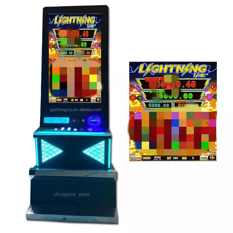 American Hot Sale 50 Line Lightnin Happy Lantern Game Machine Vertical Double Triple Screen For Sale