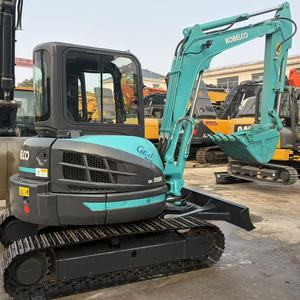 Б/у мини-экскаватор <span class=keywords><strong>Kobelco</strong></span> SK55 SK55SR 5 тонн на продажу. Б/у строительная техника на экспорт. - Product Image 3