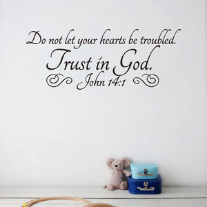 Autocollant mural en PVC de style Art déco, Jésus-Christ espagnol, décalcomanies murales de Noël, art mural amovible pour salon, chambre à coucher, décoration intérieure - Product Image 2