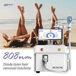 Untlaser Diode Laser 808nm cơ thể và khuôn mặt tẩy lông với Sapphire Băng Hệ thống làm mát