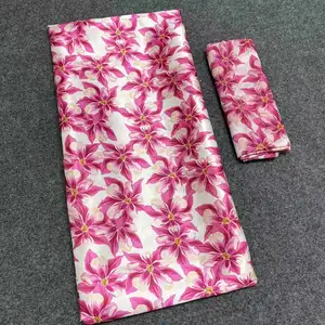 Wholesale Silky Luxury Fabrics Silk Satin Fabric Chiffon Fabric For Dress