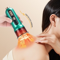 Appareil de ventouses électriques modèle K80 avec batterie intégrée, micro-courant EMS, compresse chaude, Gua Sha, masseur à ventouses, brosse de massage des méridiens et aspiration