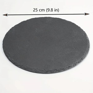 Grandes planches de charcuterie au fromage en <span class=keywords><strong>ardoise</strong></span> noire avec craies, gravure sur <span class=keywords><strong>plaque</strong></span> à manger pour la viande et le fromage, 2 pièces - Product Image 2