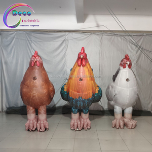 Ưa Thích Ăn Mặc Dành Cho Người Lớn Thổi Lên Phù Hợp Với Cosplay Party Inflatable Gà Dậu Hen Trang Phục - Product Image 3