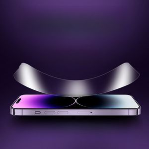 ฟิล์มกระจกนิรภัยแบบใสพิเศษบางเฉียบ 0.1 มม. ความคมชัดสูง สำหรับ iPhone15 Pro Max iPhone13 และ 14 Plus ป้องกันหน้าจอโทรศัพท์มือถือ - Product Image 4