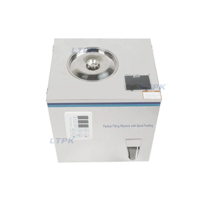 Petite machine de pesage et de remplissage spirale pour feuilles de thé et herbes, distributeur manuel de sachets de thé, remplisseur de sachets de thé - Product Image 2