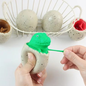 Juguete de Huevo de Dinosaurio Adorable para Apretar, Juguete Antiestrés Blandito Novedoso de Dinosaurio que Respira para Aliviar el Estrés, para Adultos, Niños, Regalos para la Oficina y el Escritorio - Product Image 2