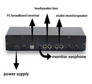 Interfaccia Audio USB Professionale a 4 Canali 24Bit 192kHz per Registrazione dal Vivo Scheda Audio USB 24Bit 192kHz - Product Image 3