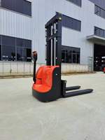 Gerbeur électrique 1,5T 1500kg, hauteur de levage 4m, batterie lithium-ion 24V/90Ah, triple mât