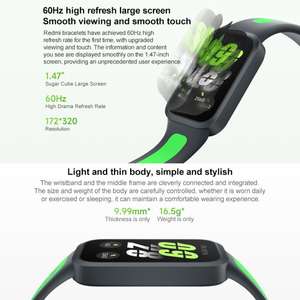 Смарт-браслет Xiaomi Redmi Band 3 с 1,47 дюймовым экраном и умным браслетом Redmi Band 3 - Product Image 3