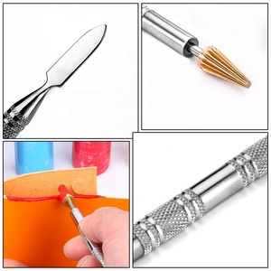 ปากกาน้ำมันขอบหนังสองด้าน,ปากกาลูกกลิ้งน้ำมันเครื่องมือหนังสีรวดเร็ว - Product Image 3