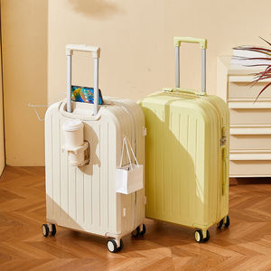Trolley <b>Suitcase</b> 20 Inch Combination Lock Spinner Wheels Waterproof Unisex Leisure Travel <b>Suitcase</b> - Product Image 1
