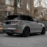 Les usines chinoises fabriquent des kits de carrosserie extérieure de voiture pour RANGE ROVER SPORT 2014-2017 mise à niveau vers le style 2018 SVR