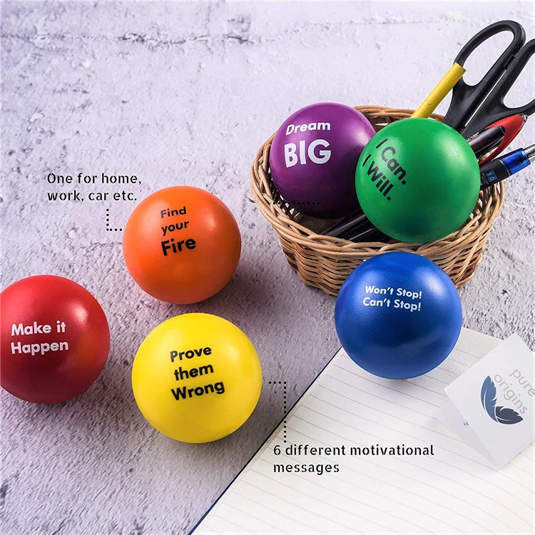 Promotional High Quality  Cube Shape Stress Relief Ball