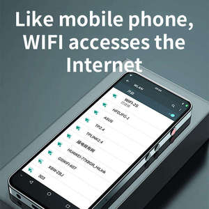 หน้าจอสัมผัสแบบเต็มรูปแบบ เครื่องเล่น MP3 ระบบแอนดรอยด์ รองรับ Wifi เครื่องเล่นเพลงดิจิตอลแบบพกพา เครื่องเล่นเสียงและวิดีโออเนกประสงค์ ลำโพงในตัว - Product Image 5