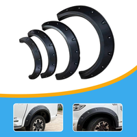 4x4 Auto accessoires voiture passage de roue garde-boue fusées sourcil ABS finition mate adapté pour Nissan Navara D40 2008-2014